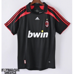 AC Milan 2007-2008 Retro Alternativní Dres Krátký Rukáv